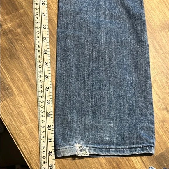 Miss Me Blue Embellished Designer Jeans. Sz 26 Boot - Picture 13 of 16